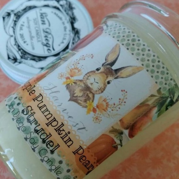 Apple Pumpkin Pear Strudel soy candle - Picture 2 of 3